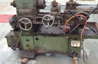 Vintage Herbert capstan and turret lathe machines in industrial workshop
